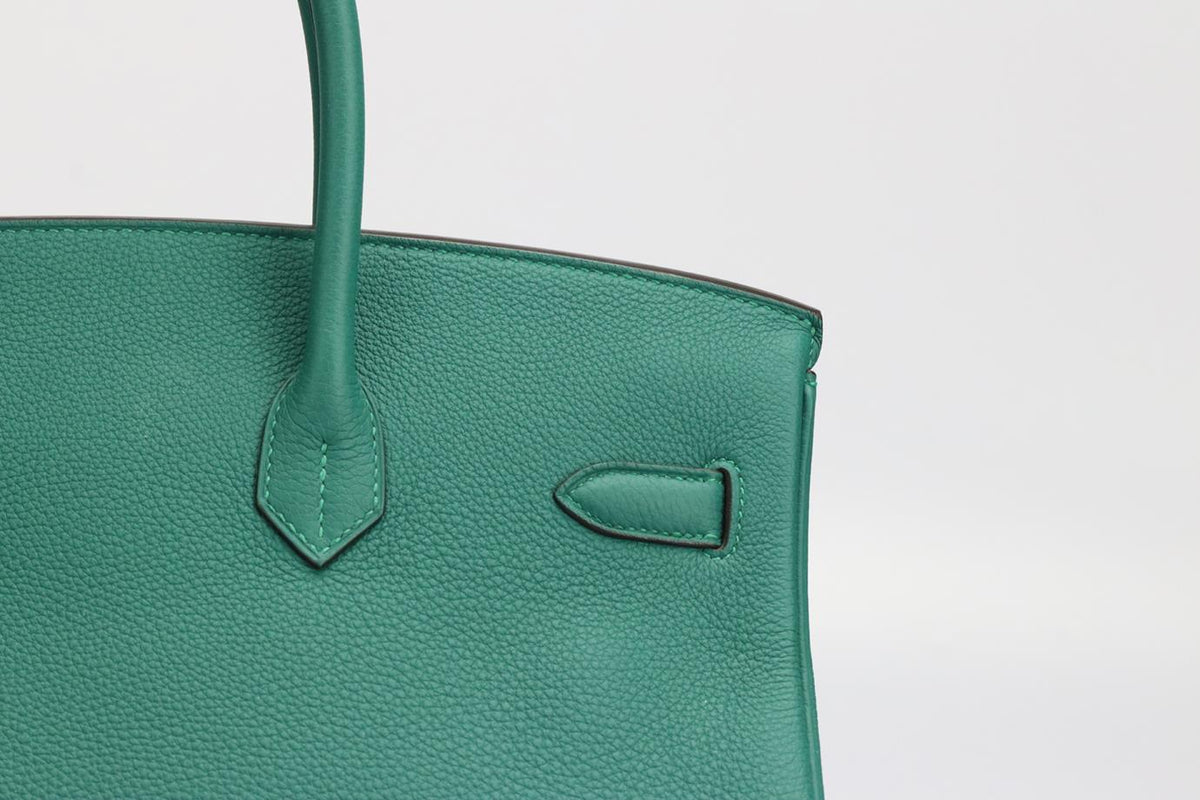 HERMÈS 2013 BIRKIN 35CM MAURICE LEATHER BAG