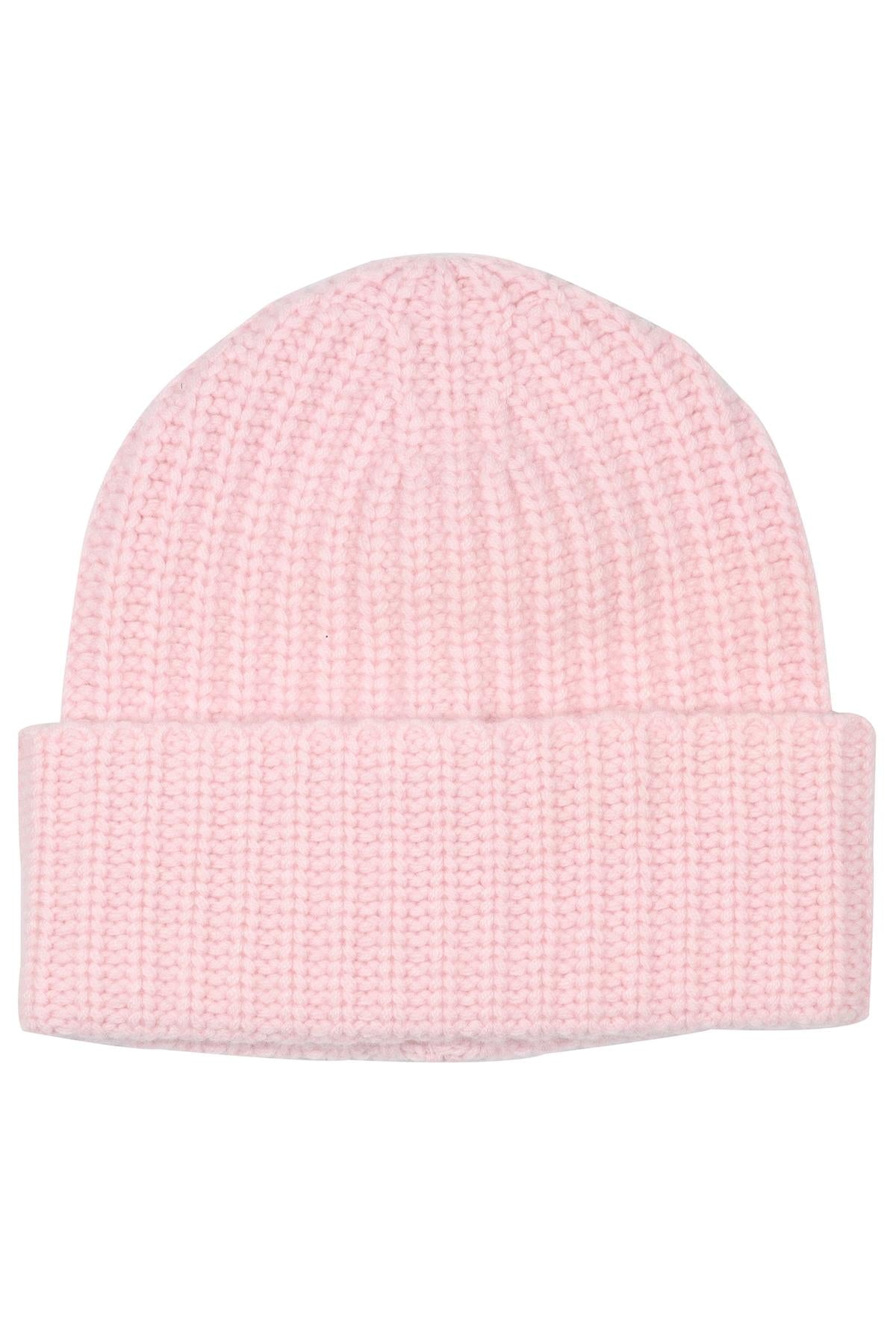 LA LIGNE PINK WOOL BEANIE ONE SIZE