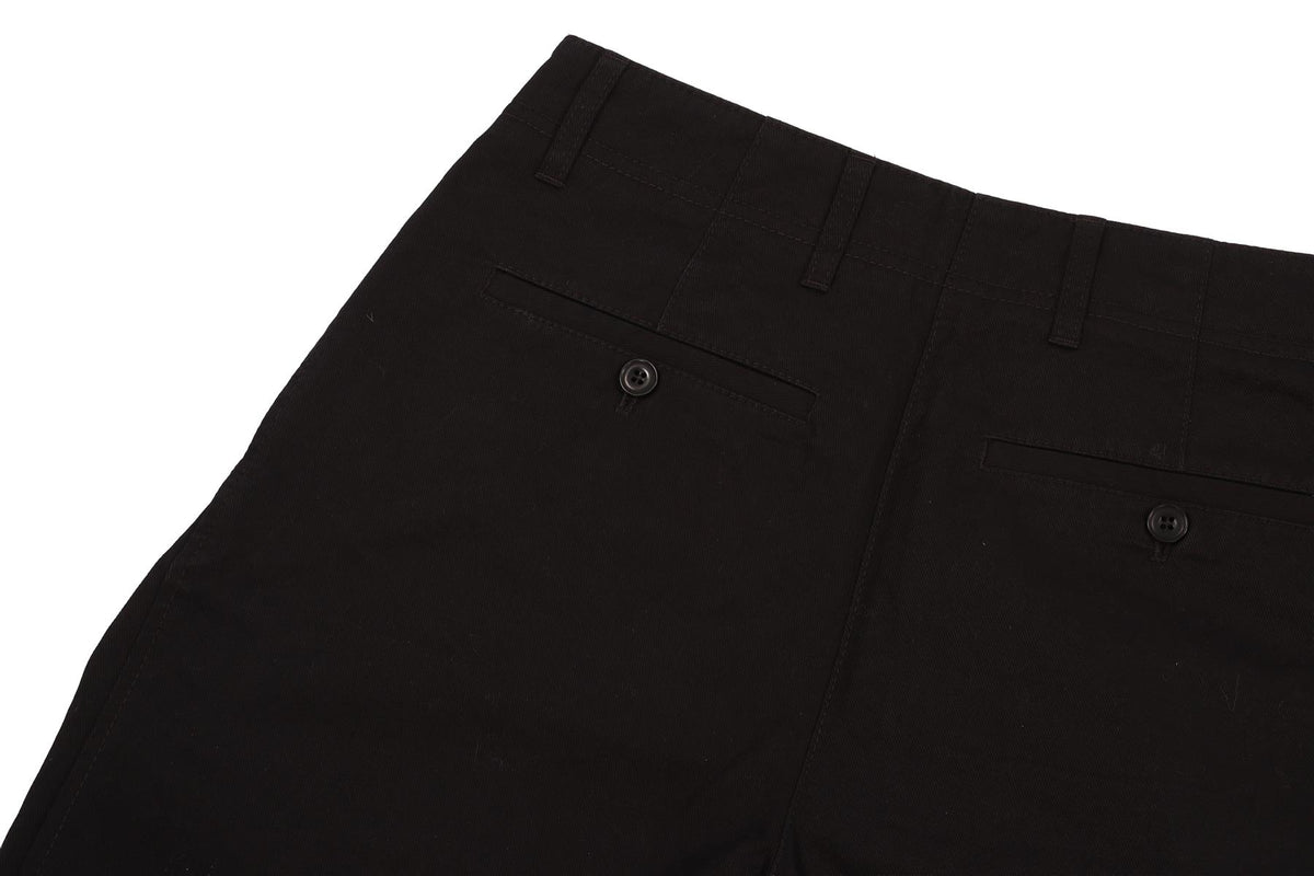 BLACK COTTON SHORTS