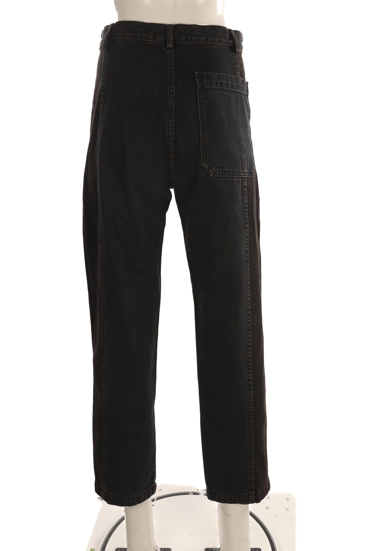 RACHEL COMEY NAVY HIGH RISE STRAIGHT LEG JEANS US 4 UK 8