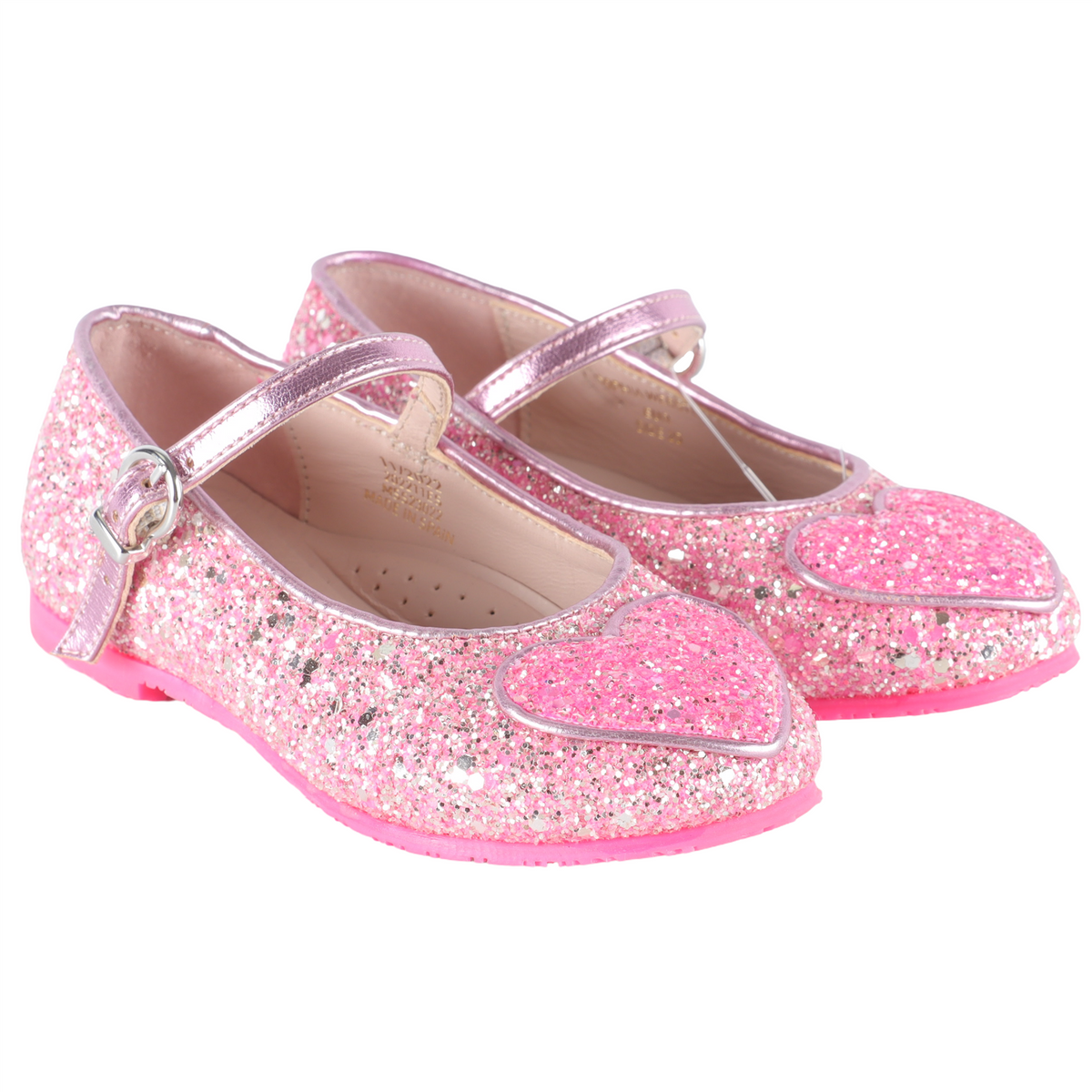 SOPHIA WEBSTER PINK KIDS GIRLS LEATHER SHOES EU 25 UK 8 US 9