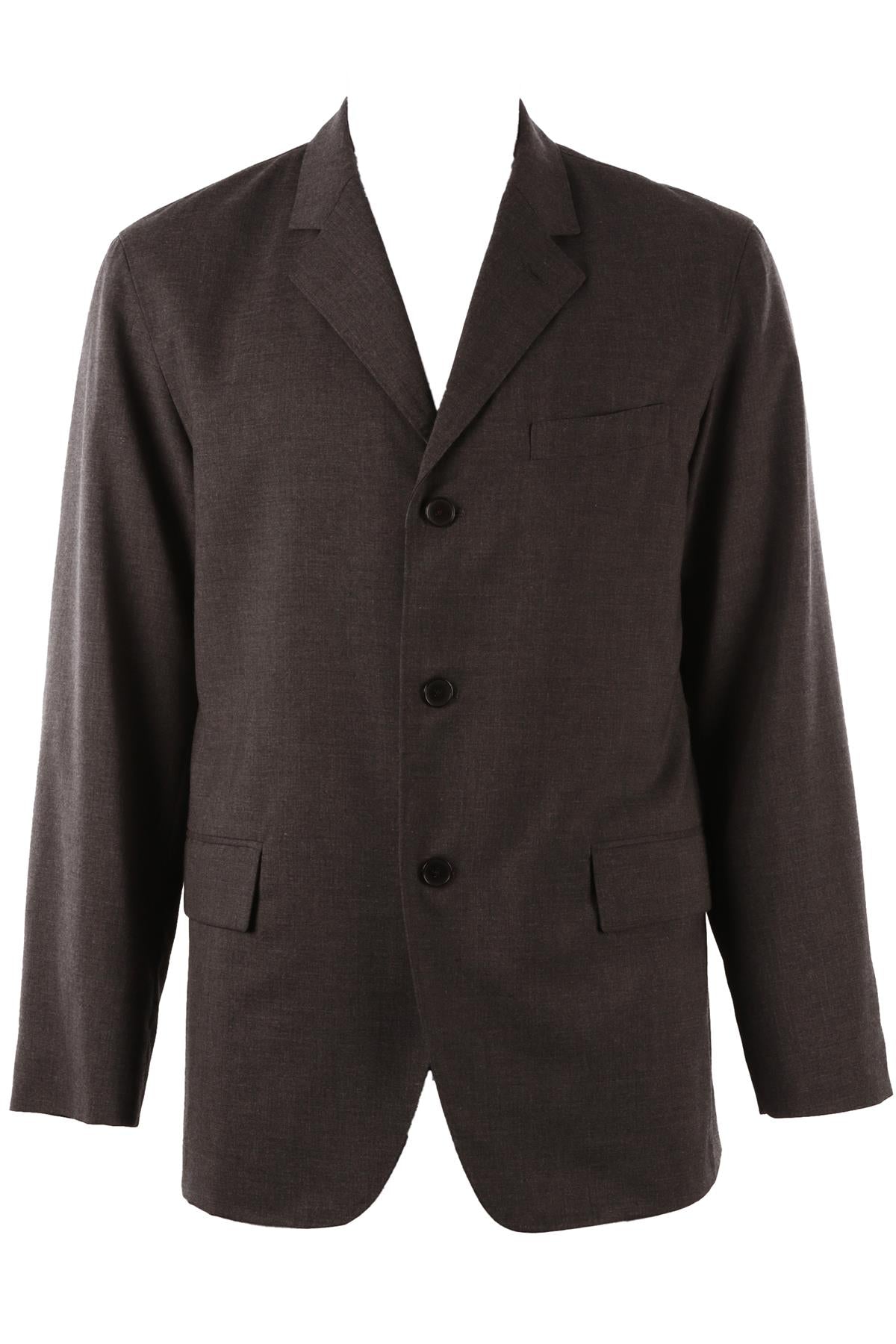 GREY MEN'S CASHMERE BLAZER