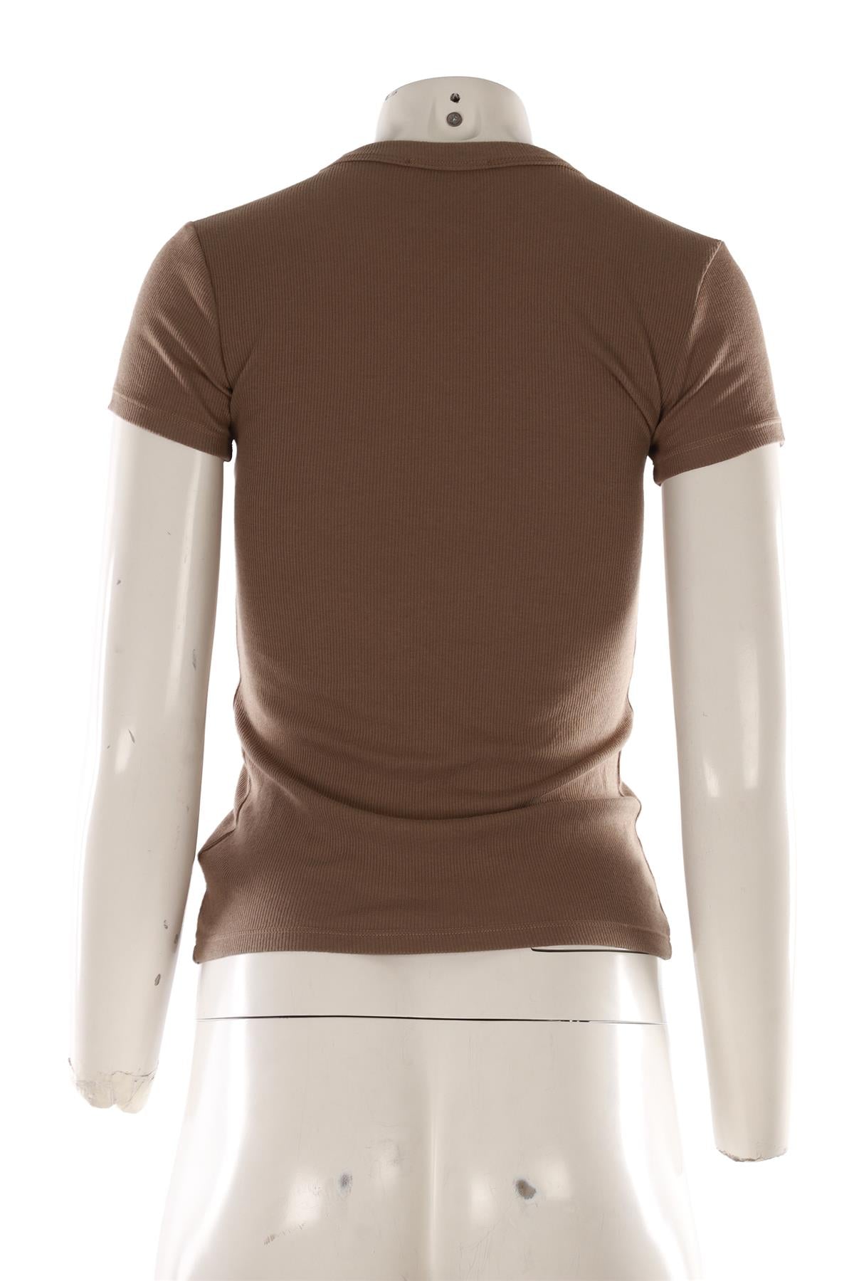 COTTON CITIZEN GREEN COTTON TOP XSMALL