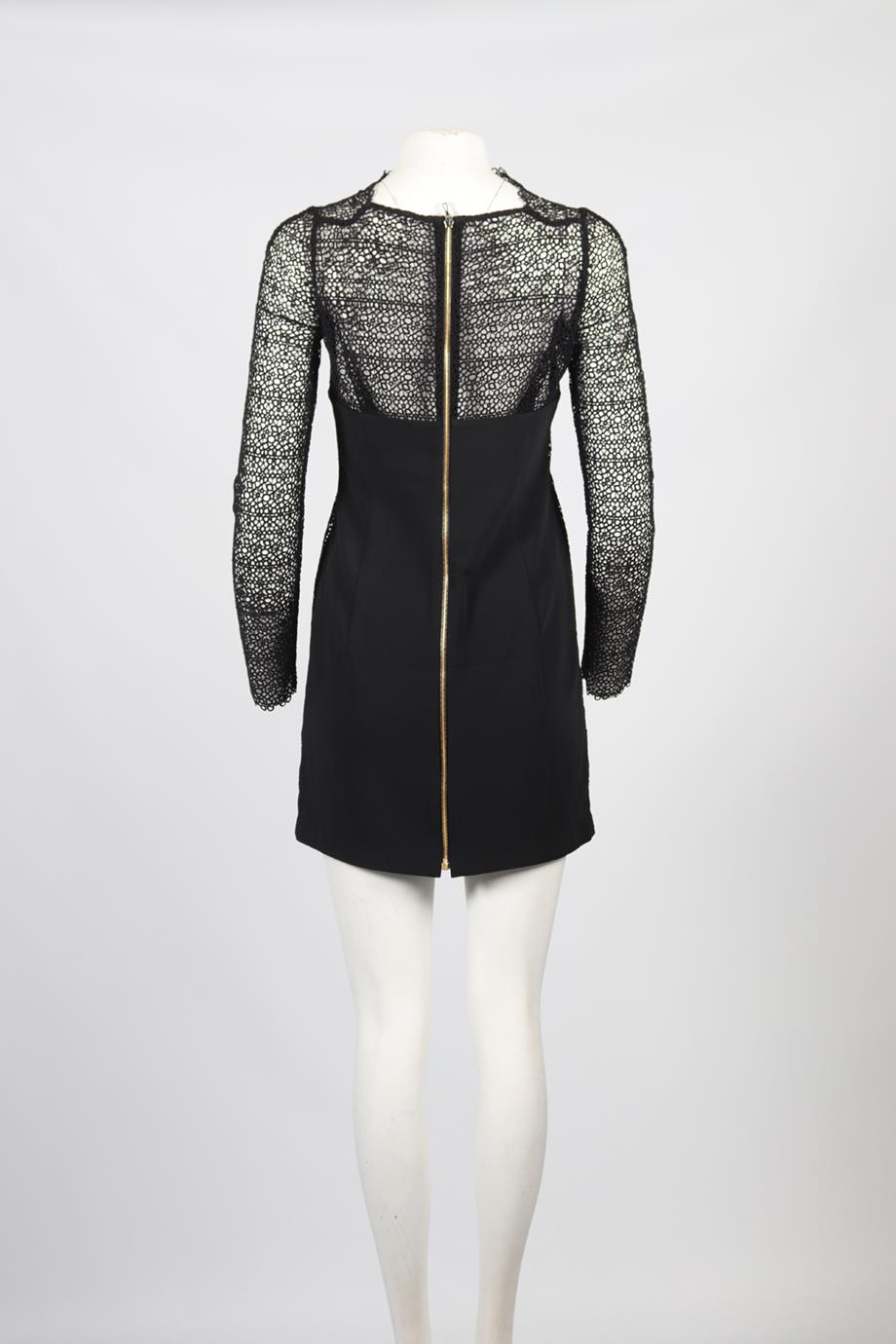 ROLAND MOURET COTTON MINI DRESS UK 10