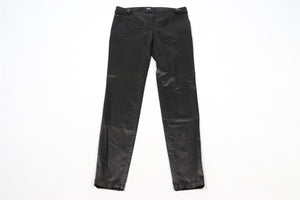 DOLCE & GABBANA BLACK SATIN PANTS IT 42 UK 10