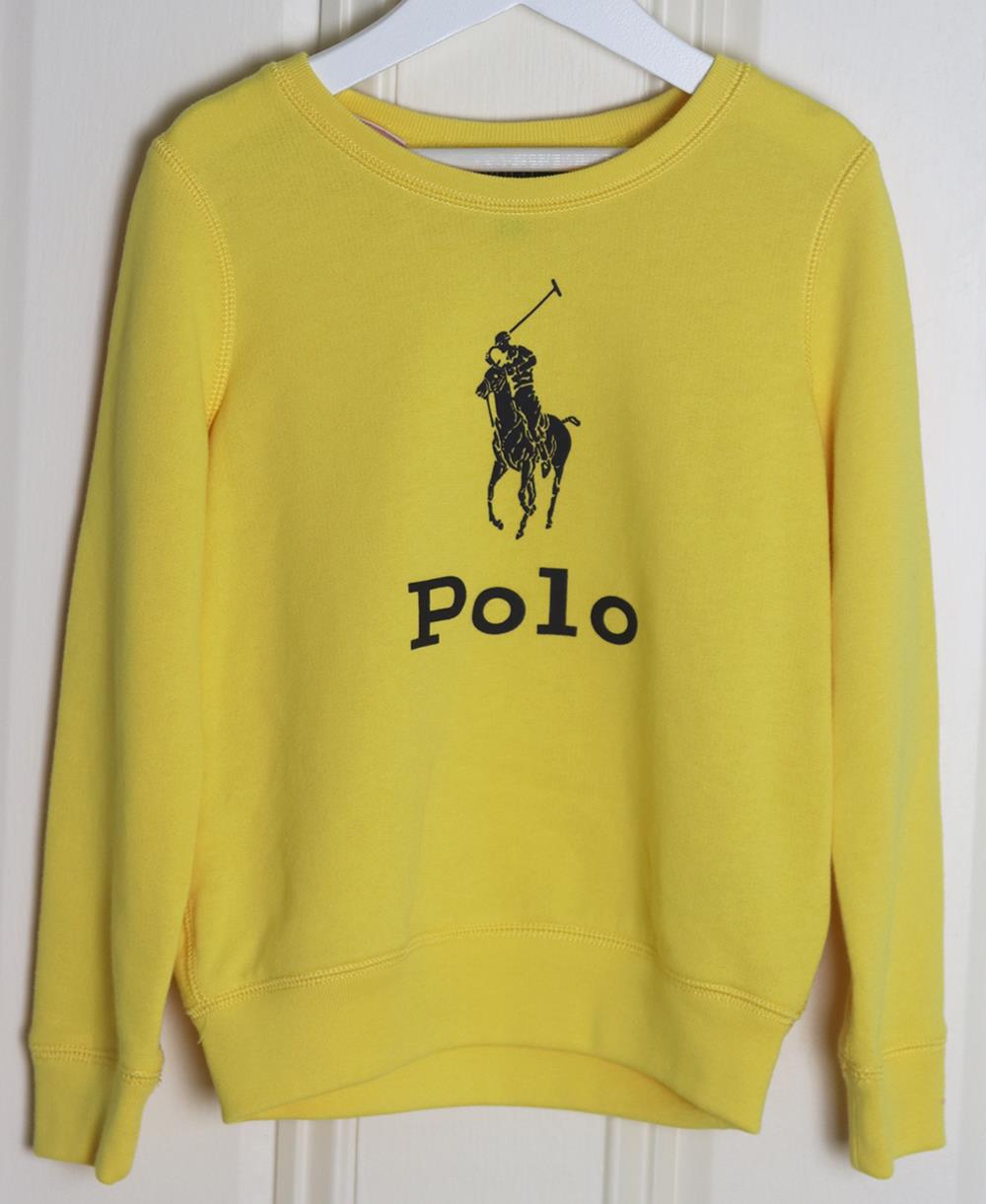 POLO RALPH LAUREN KIDS GIRLS COTTON SWEATSHIRT 6 YEARS