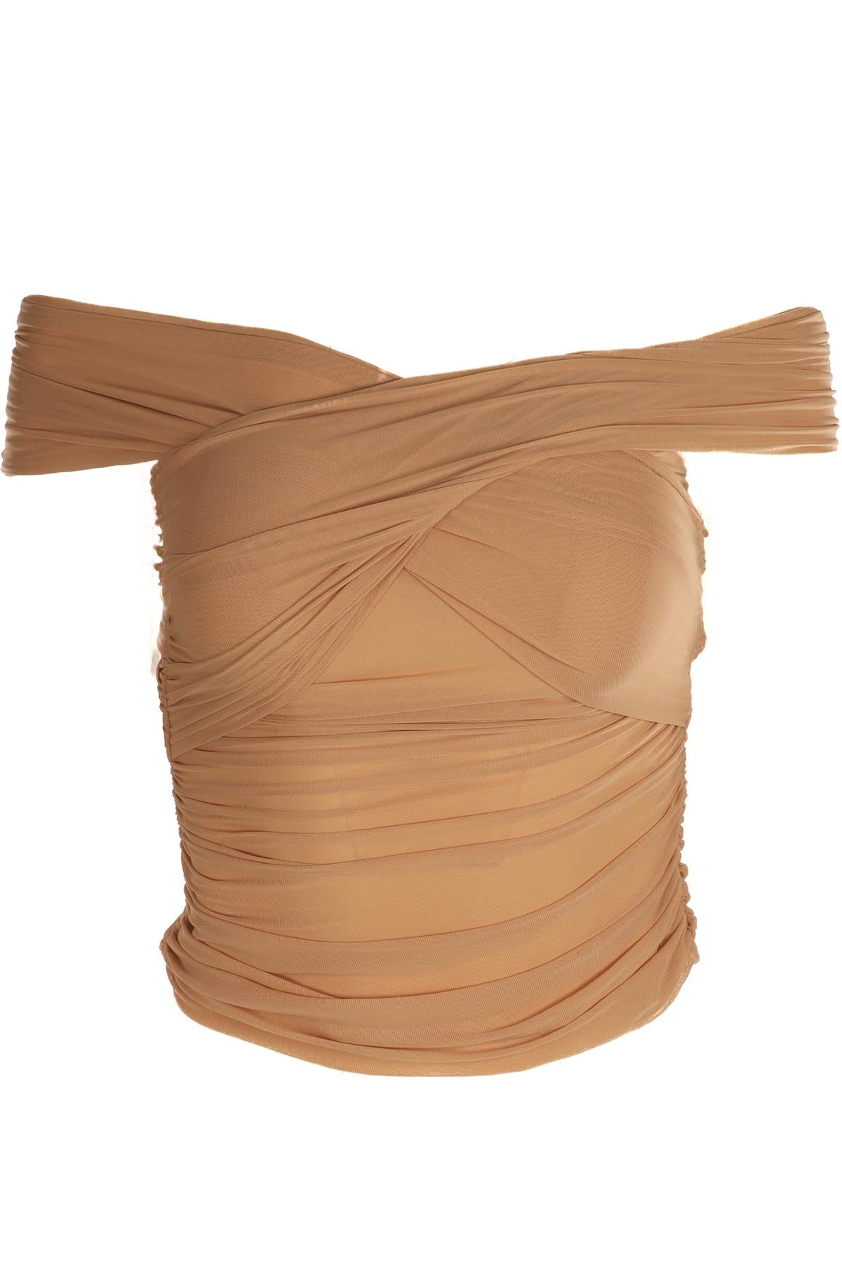 SEROYA BEIGE MESH TOP SMALL