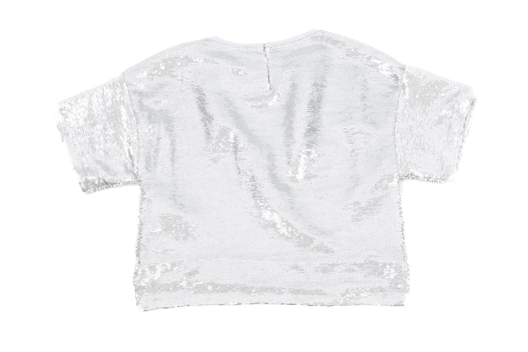 MONNALISA SILVER KIDS GIRLS TOP 7 YEARS