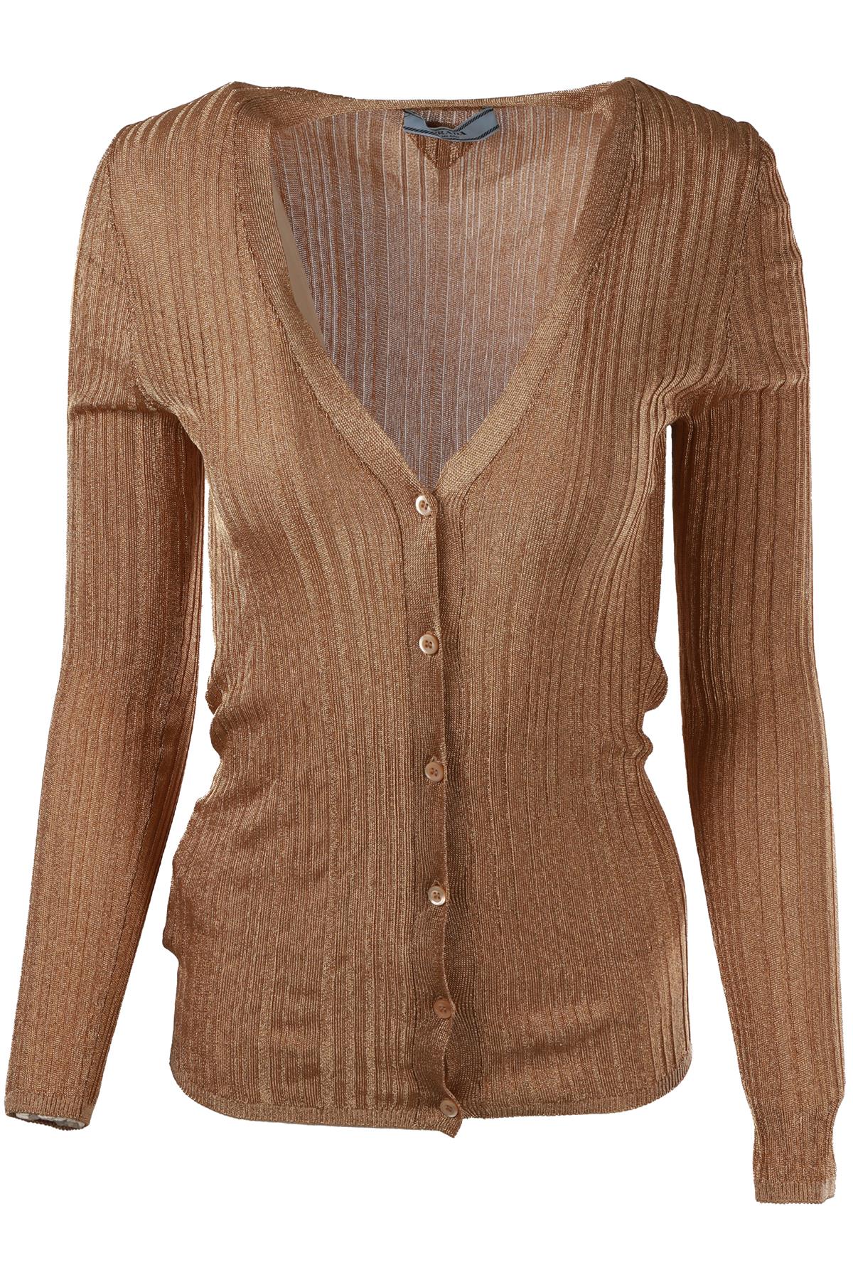 GOLD KNIT CARDIGAN
