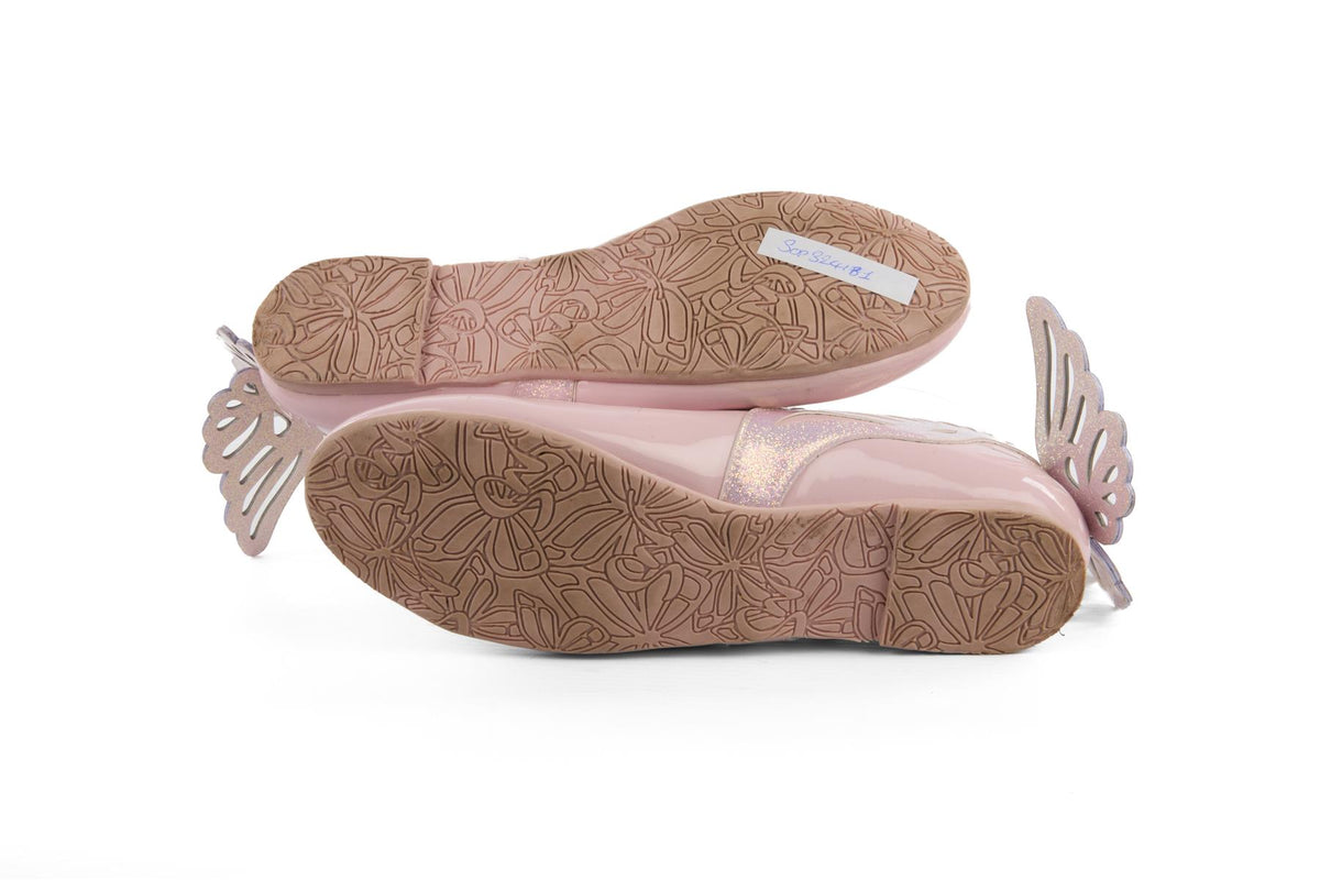 SOPHIA WEBSTER PINK KIDS GIRLS BALLET FLATS EU 36 UK 3.5 US 4.5