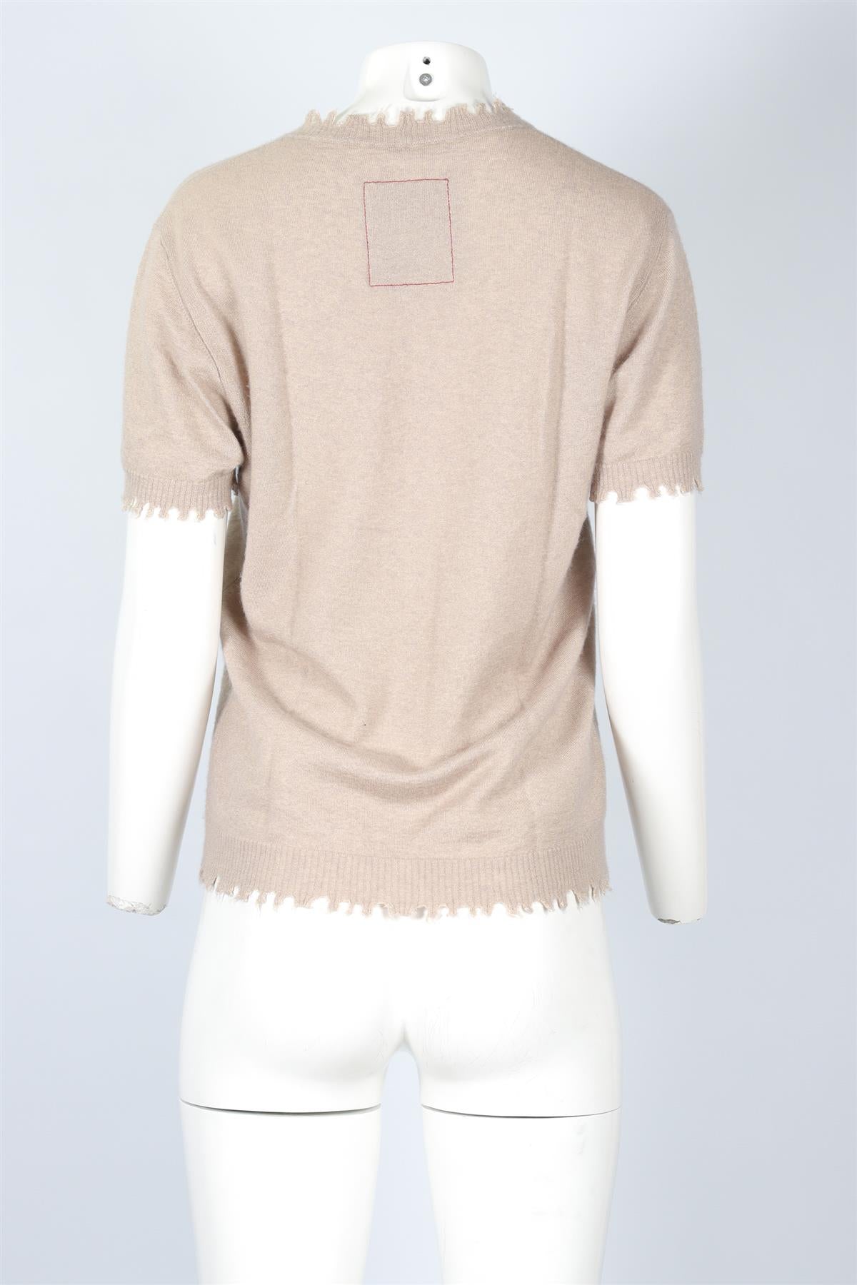 UMA WANG BEIGE CASHMERE SWEATER MEDIUM