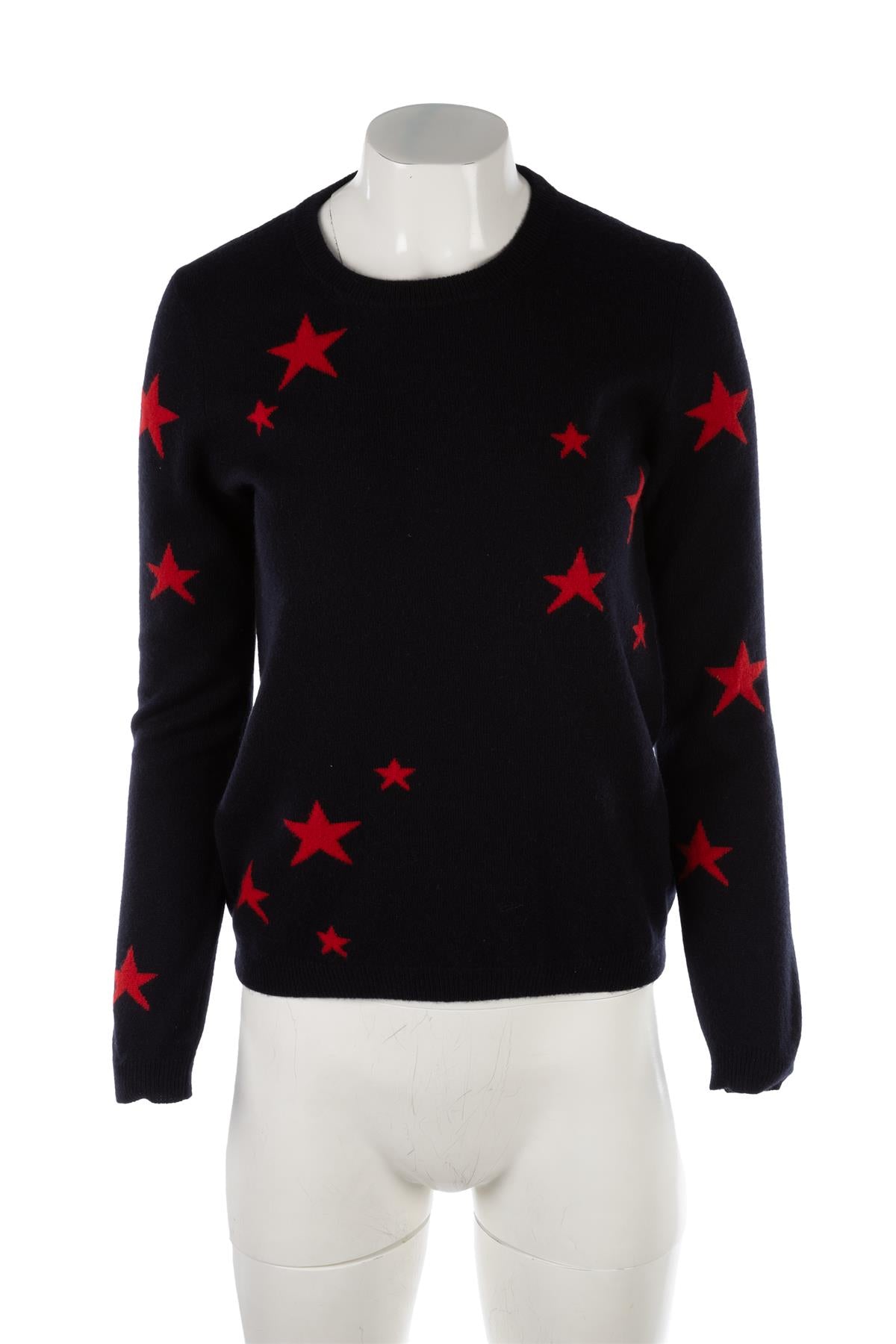 CHINTI & PARKER NAVY CASHMERE SWEATER SMALL