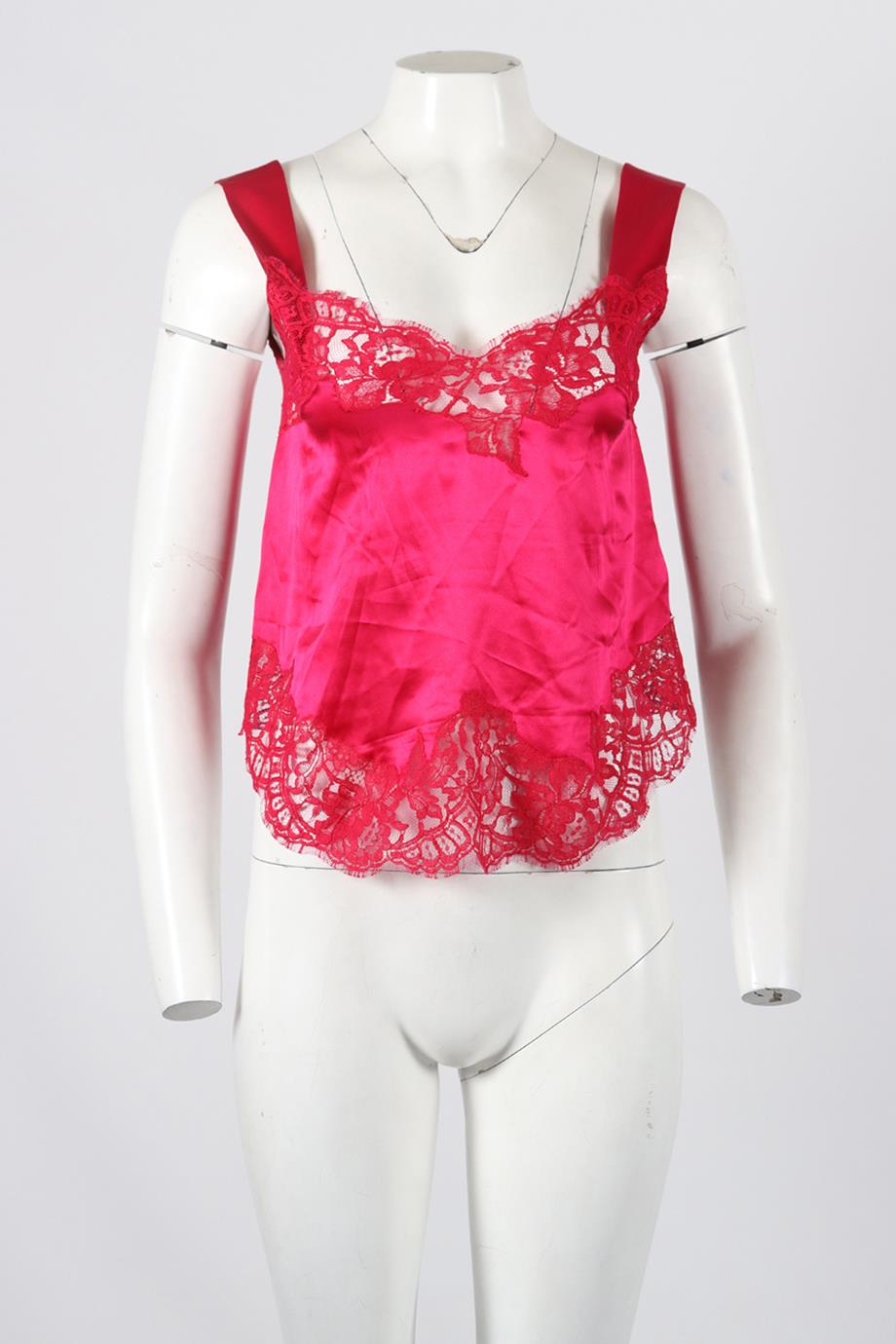 GIVENCHY SILK SATIN TOP FR 34 UK 6