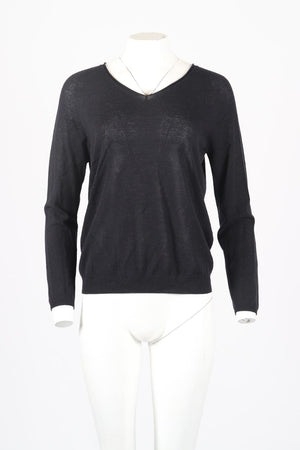 MAX MARA LEISURE WOOL AND CASHMERE BLEND SWEATER SMALL