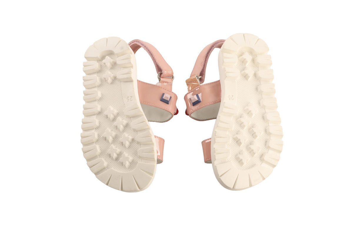 FENDI PINK KIDS GIRLS SANDALS EU 25 UK 7 US 10