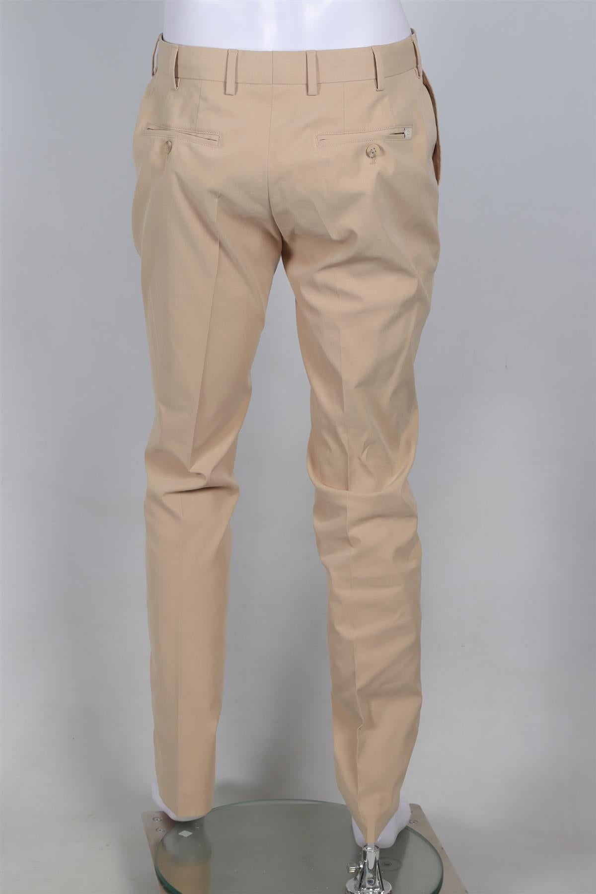 PETER MILLAR BEIGE MEN'S WOVEN STRAIGHT LEG PANTS UK/US WAIST 32