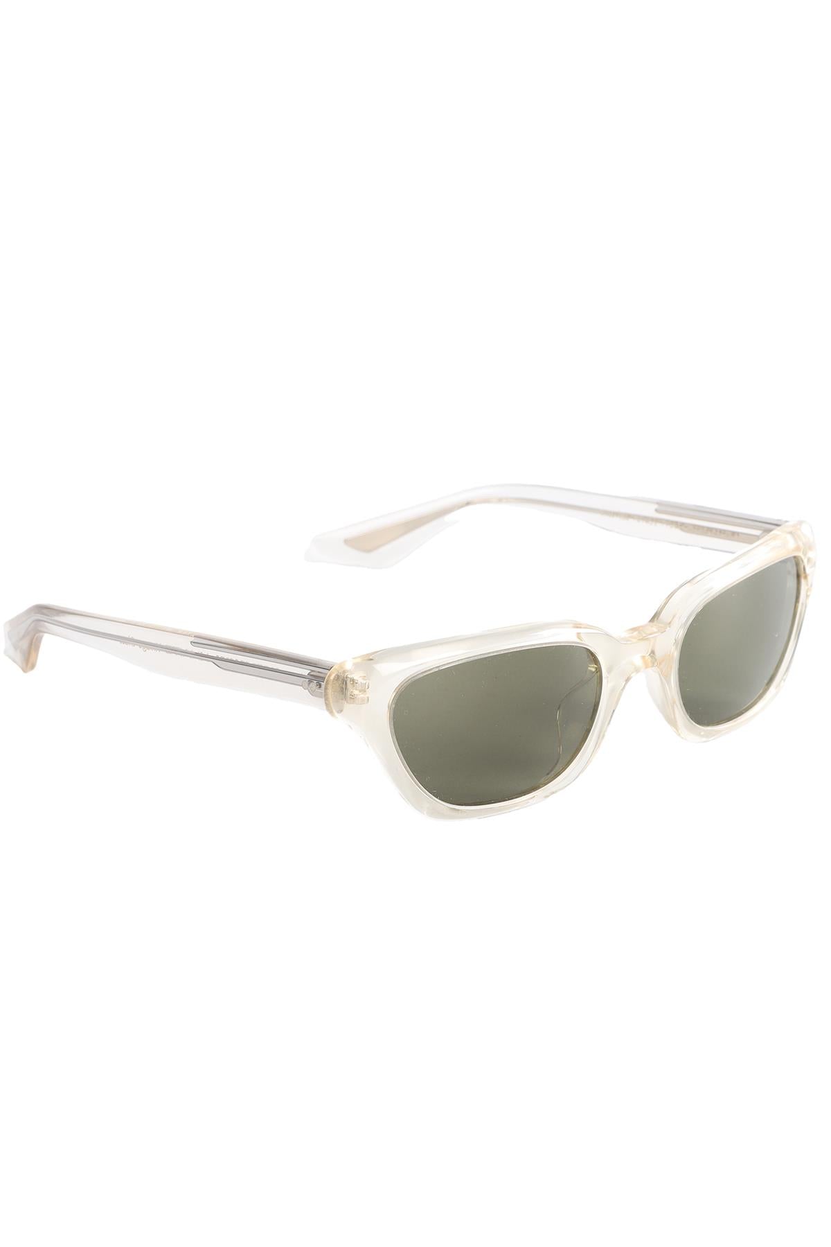 OLIVER PEOPLES + KHAITE NEUTRALS CAT EYE ACETATE SUNGLASSES