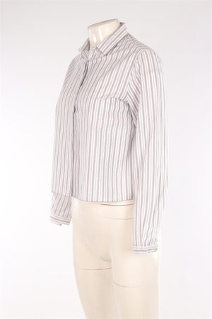 FABIANA FILIPPI WHITE COTTON SHIRT IT 40 UK 8