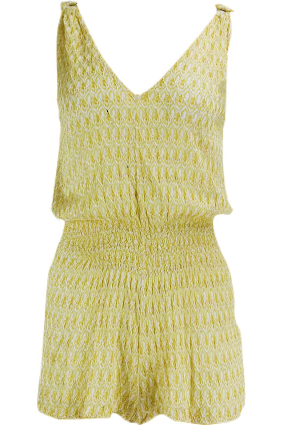 MISSONI MARE CROCHET KNIT PLAYSUIT IT 40 UK 8