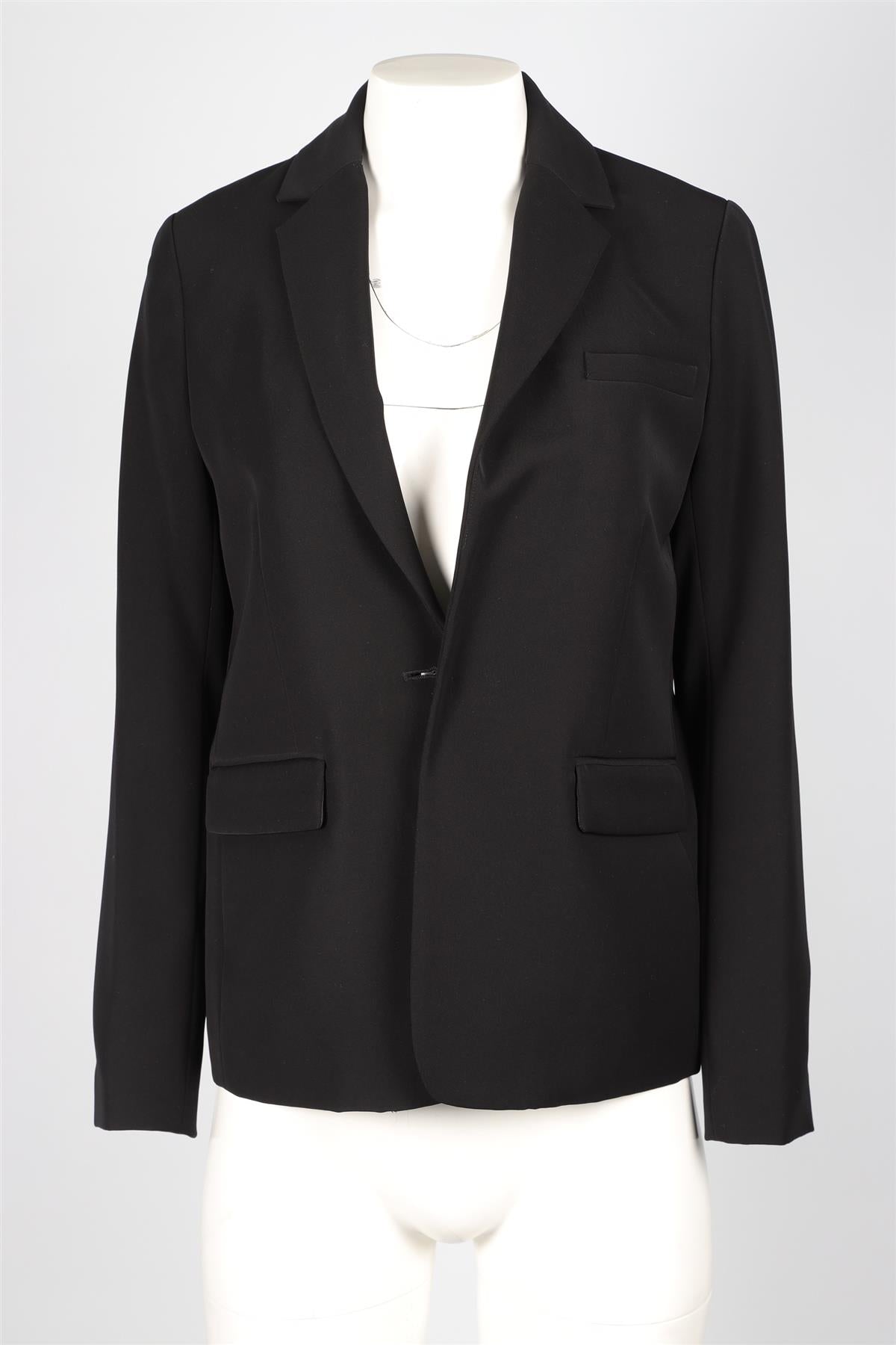 VINCE BLACK CREPE BLAZER US 6 UK 10