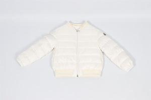 MONCLER WHITE KIDS GRILS PADDED JACKET 3 YEARS