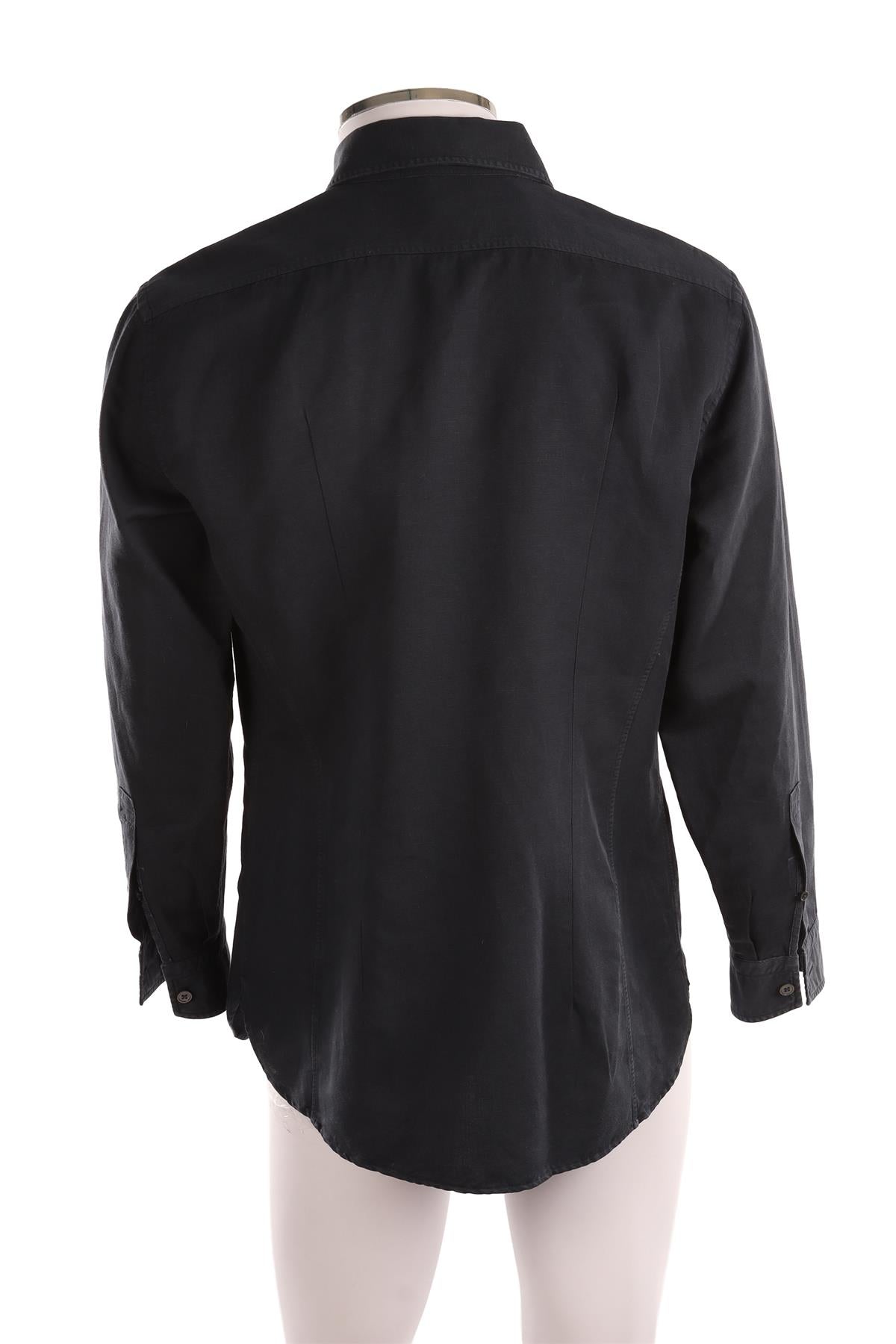 TOM FORD NAVY MEN'S COTTON SHIRT IT 52 UK/US CHEST 42