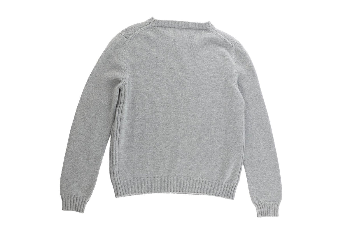 LORO PIANA GREY KIDS BOYS SWEATER 10 YEARS