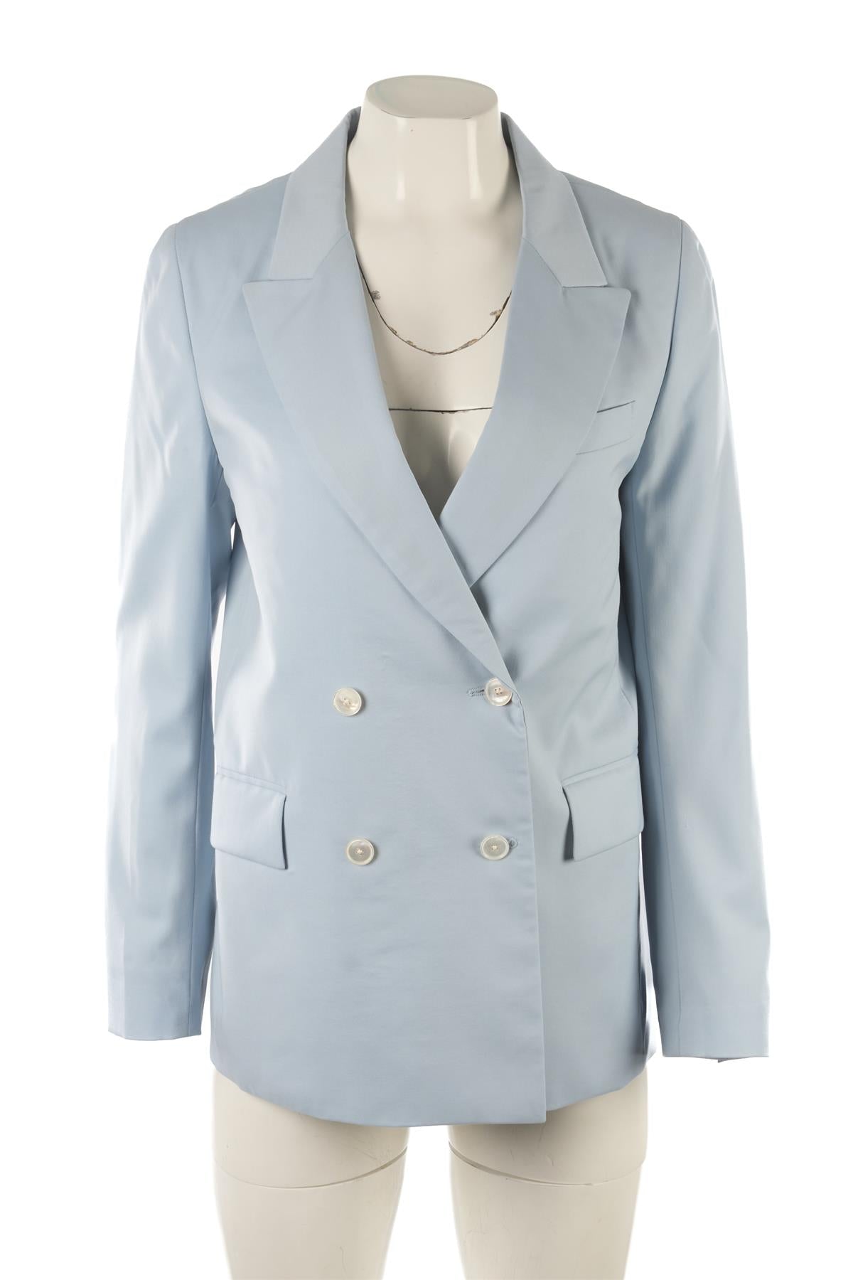 ALEX EAGLE BLUE WOOL BLAZER UK 8
