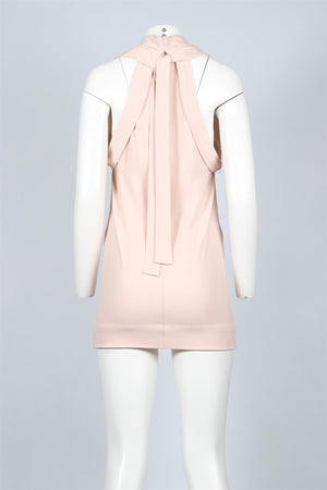 STELLA MCCARTNEY PINK CREPE MINI DRESS IT 36 UK 4