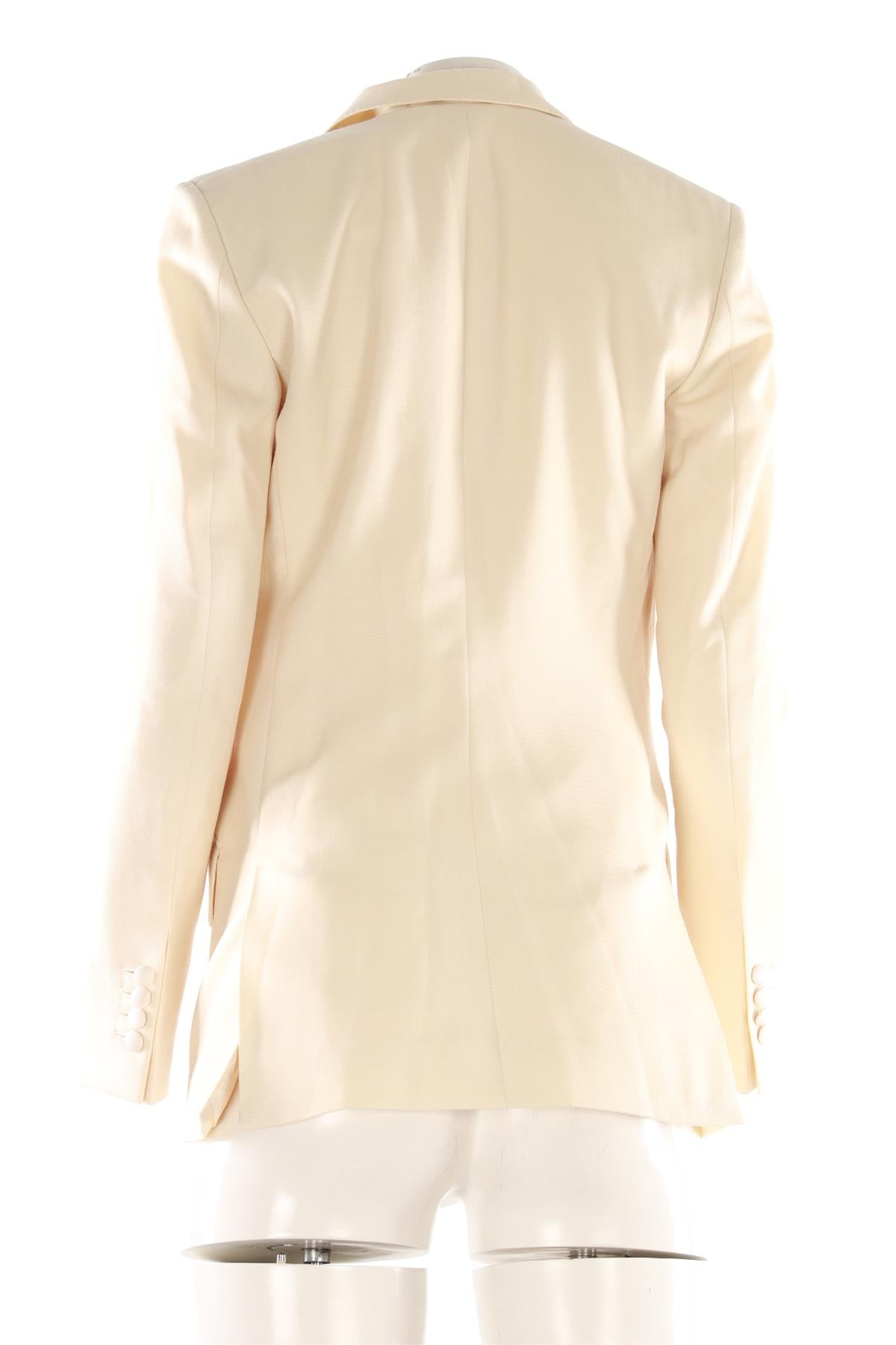 CREAM WOOL BLAZER