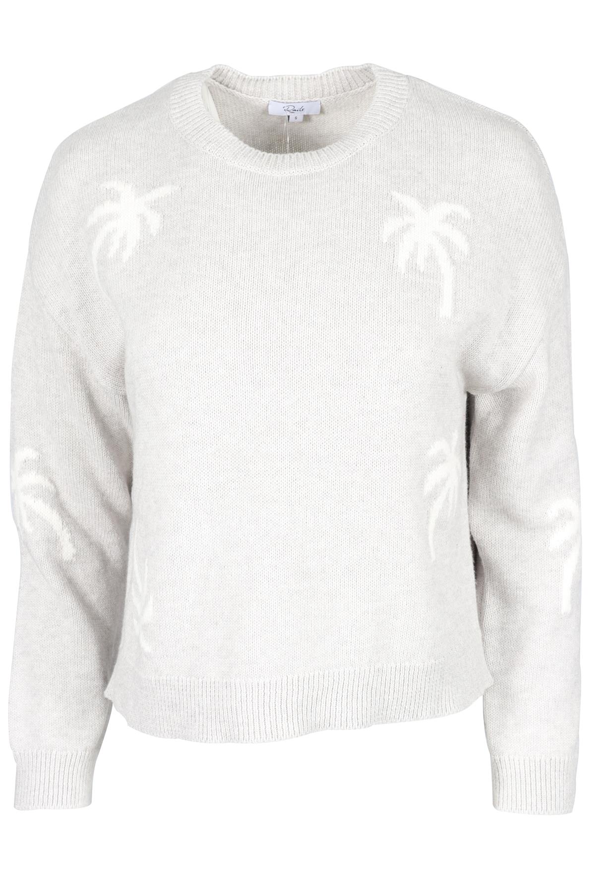 RAILS GREY COTTON BLEND SWEATER SMALL