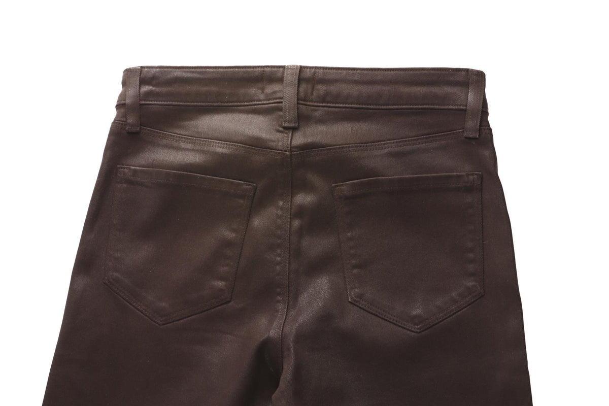 L'AGENCE BROWN HIGH RISE BOOTCUT JEANS W25 UK 6/8