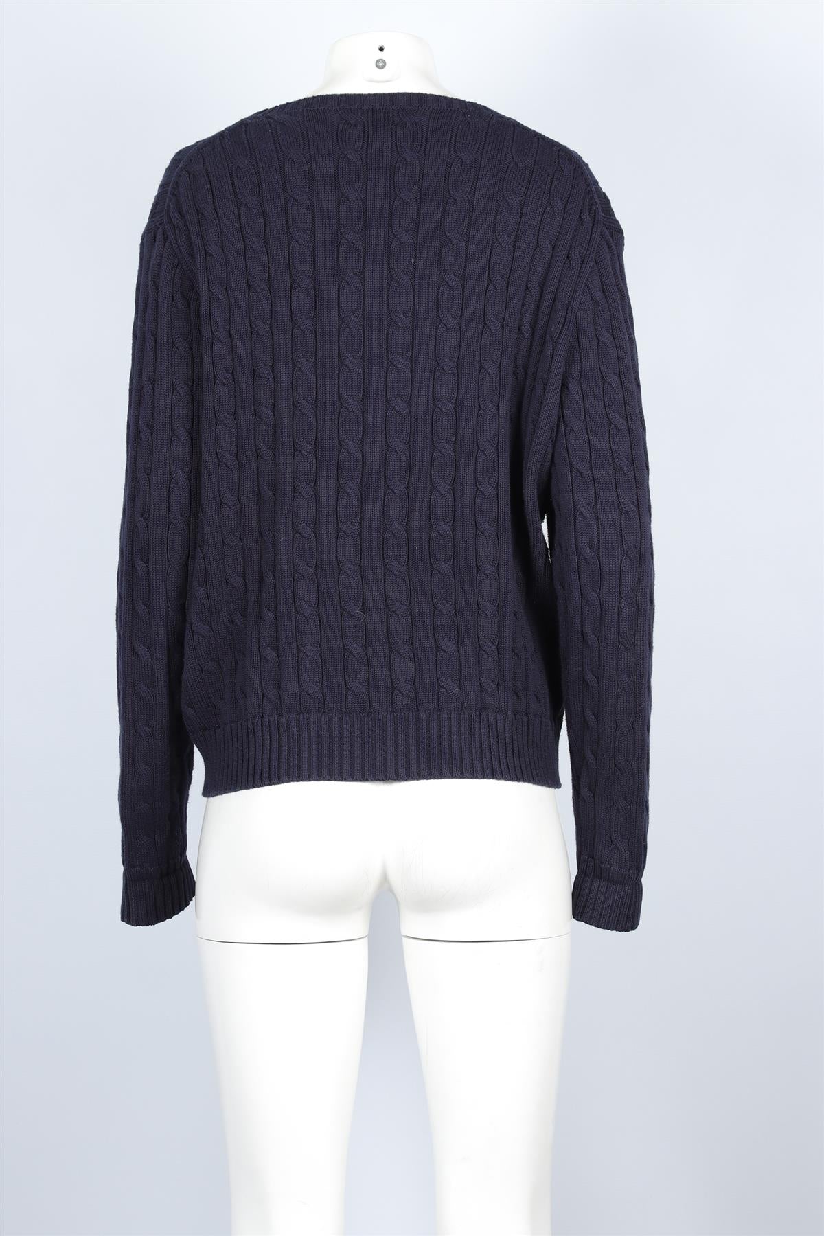 Polo Ralph Lauren Navy Cotton Sweater XXLARGE