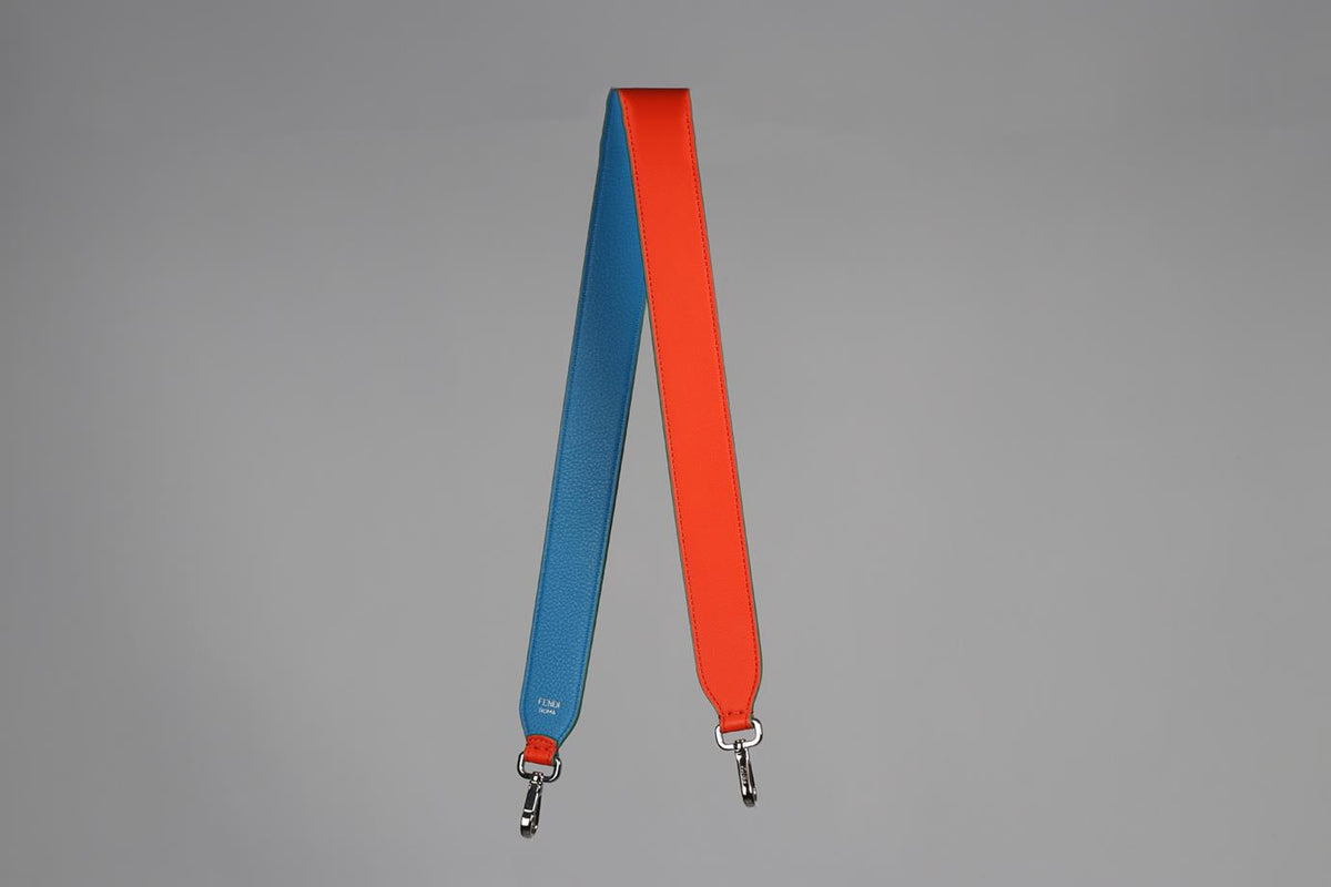 FENDI LEATHER BAG STRAP