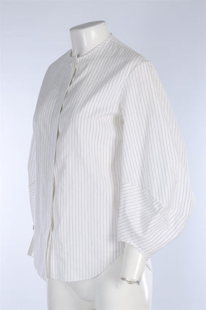 CHRISTIAN DIOR WHITE COTTON SHIRT FR 36 UK 8