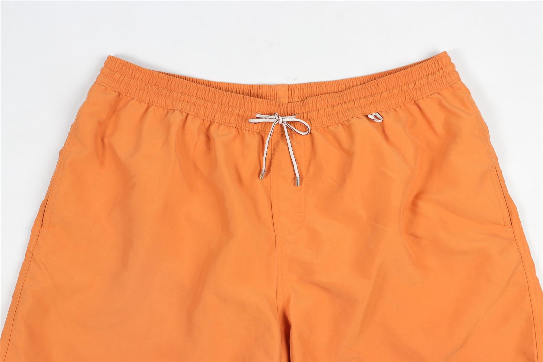 LORO PIANA ORANGE MEN'S SWIM SHORTS XXLARGE