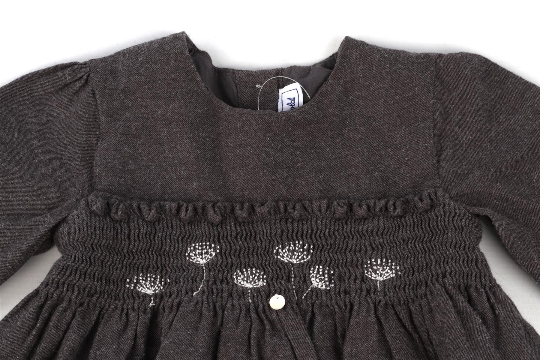 TARTINE ET CHOCOLAT GREY KIDS GIRLS DRESS 2 YEARS