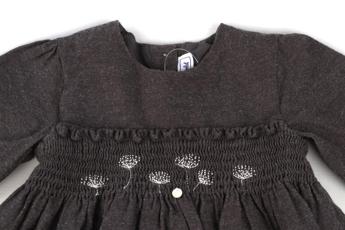 TARTINE ET CHOCOLAT GREY KIDS GIRLS DRESS 2 YEARS
