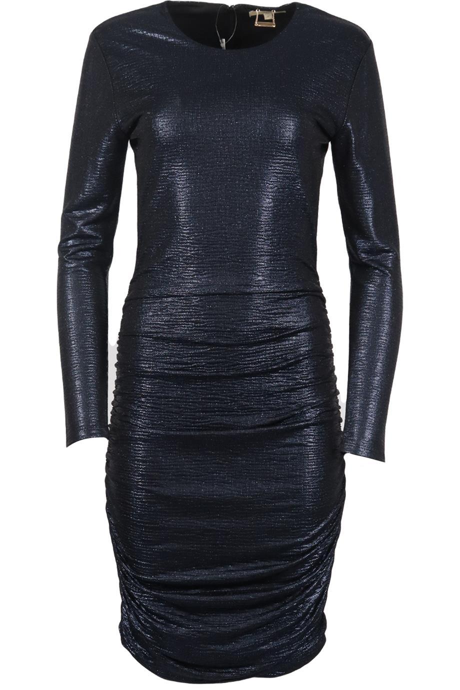 MELISSA ODABASH STRETCH JERSEY MINI DRESS MEDIUM