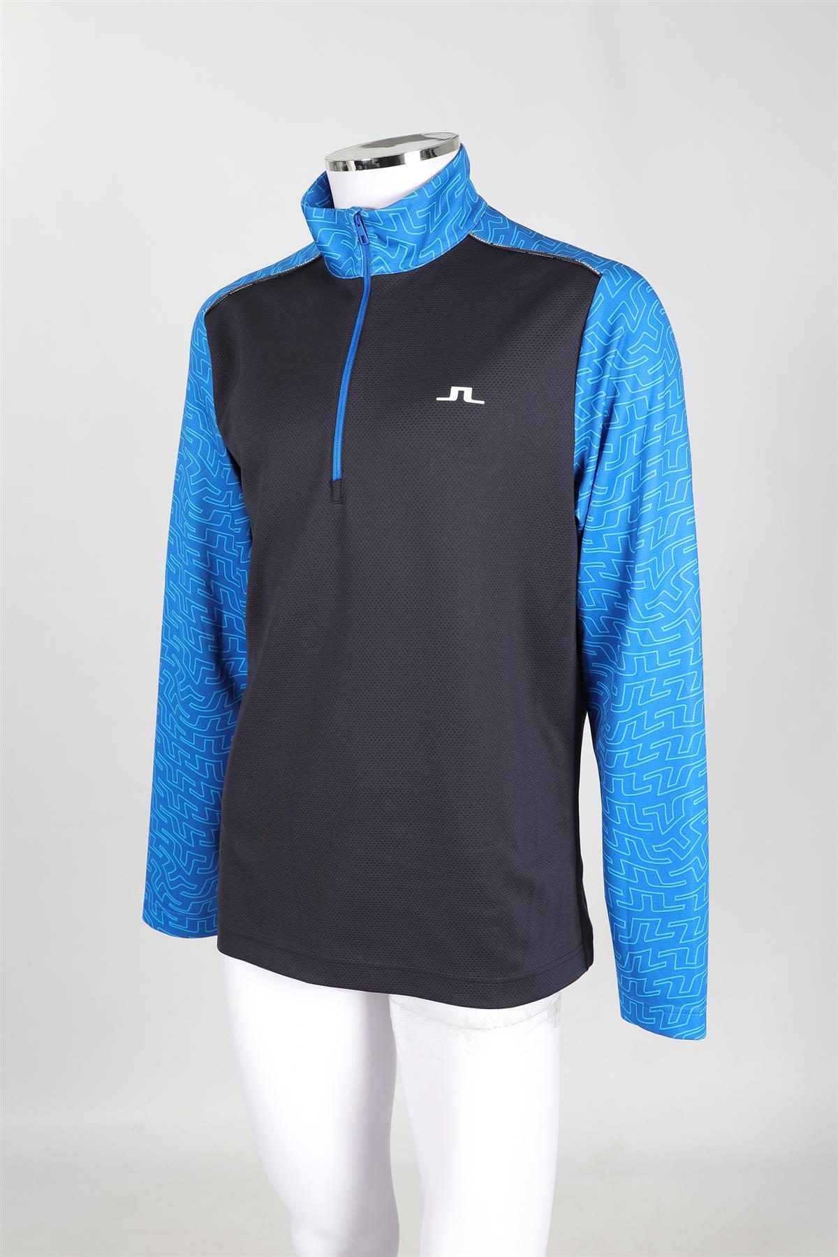 J.LINDBERG BLUE MENS JERSEY JUMPER X-LARGE