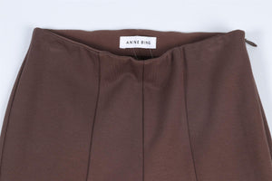 ANINE BING BROWN SKINNY PANTS FR 34 UK 6