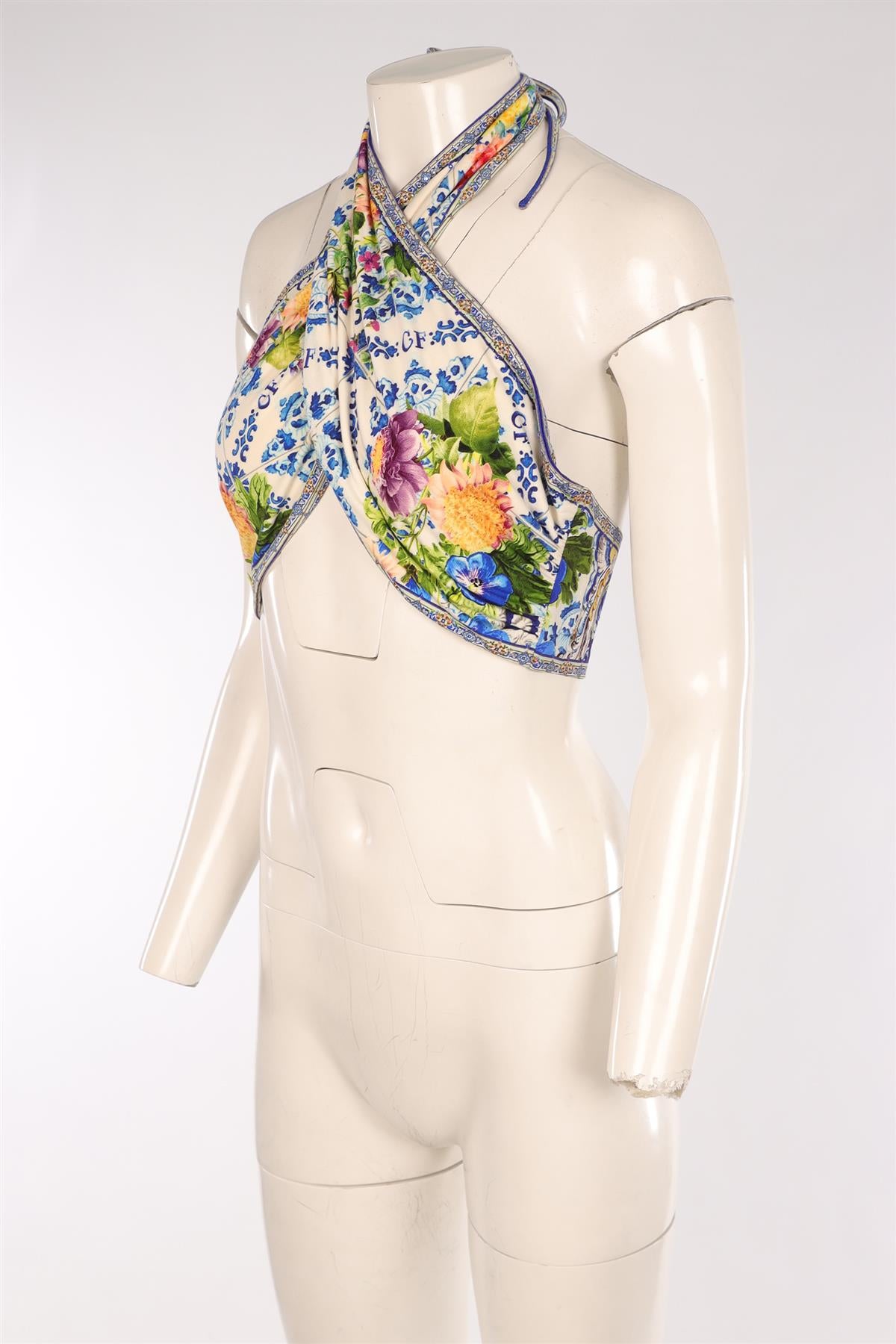 CAMILLA BLUE MODAL TOP MEDIUM - LARGE