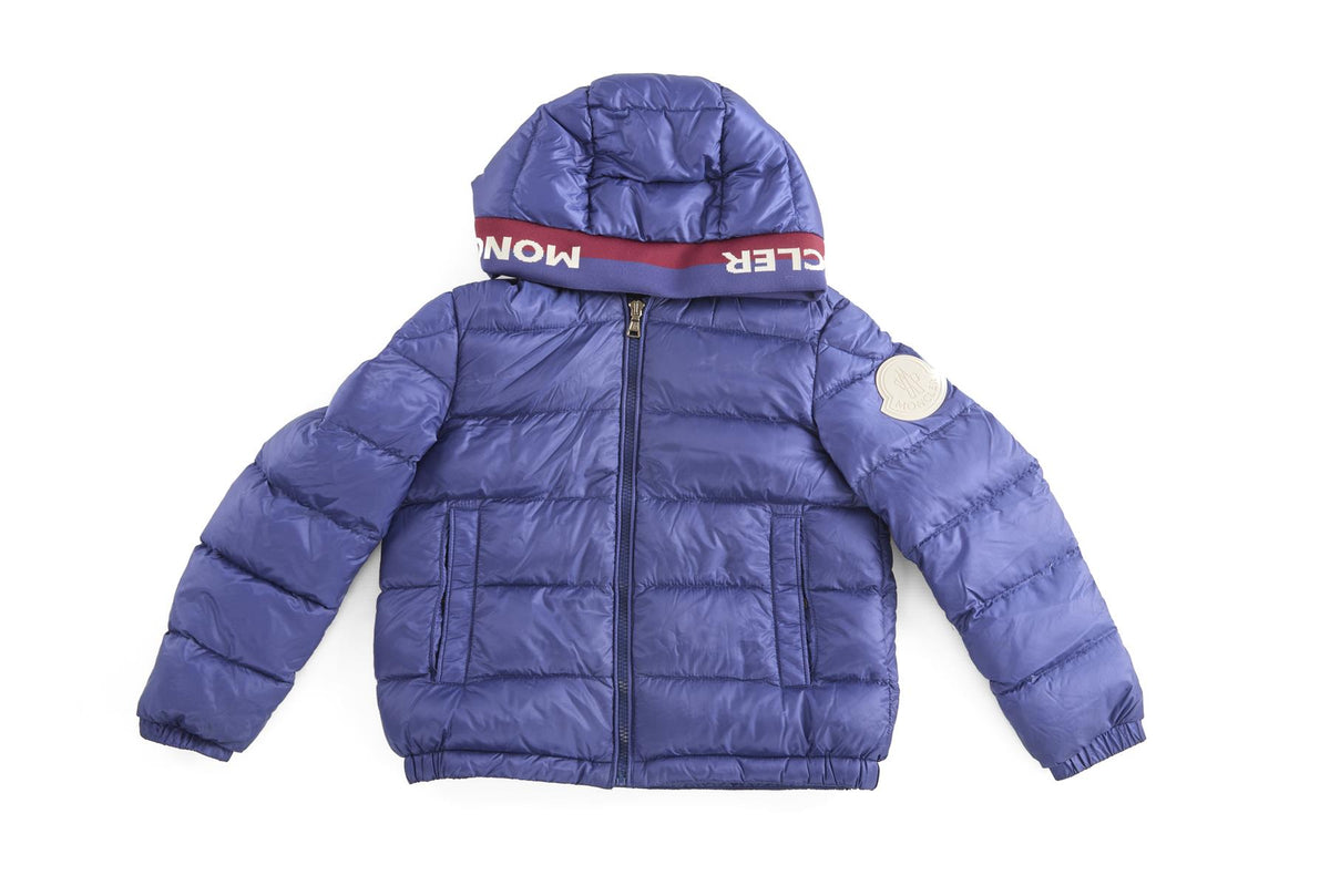 MONCLER BLUE KIDS BOYS JACKET 8 YEARS