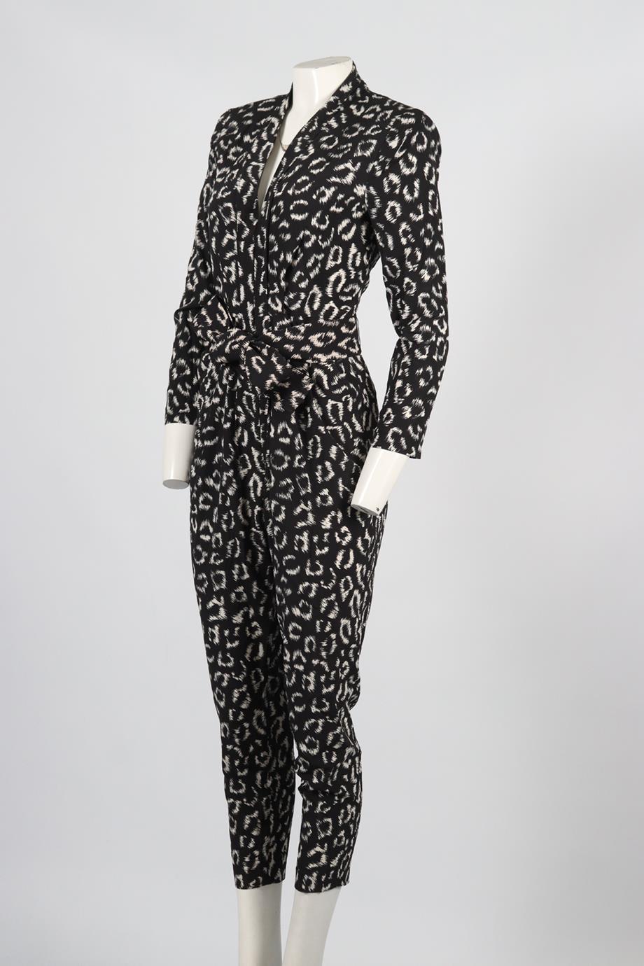 ALC SILK JUMPSUIT US 6 UK 10