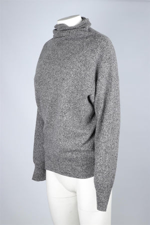 EUDON CHOI GREY CASHMERE SWEATER SMALL