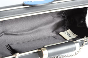 PINKO BLACK LEATHER CLUTCH