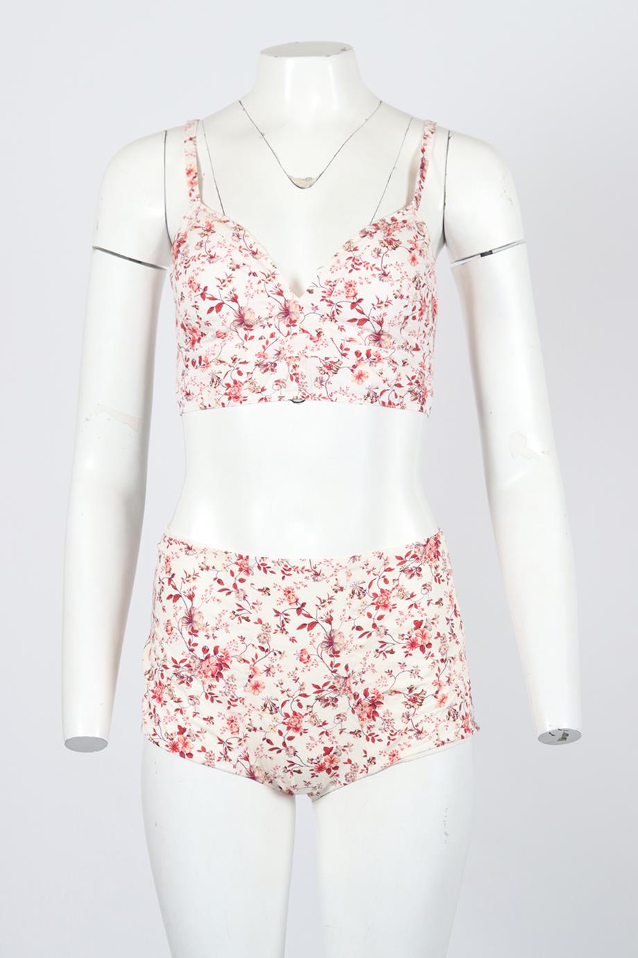 ETRO PRINTED COTTON TOP AND SHORTS IT 40 UK 8
