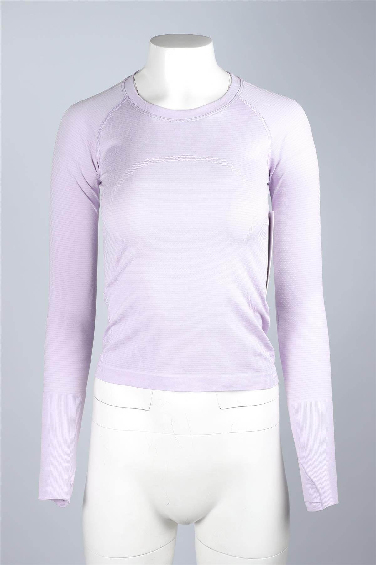LULULEMON PURPLE JERSEY TOP US 4 UK 8