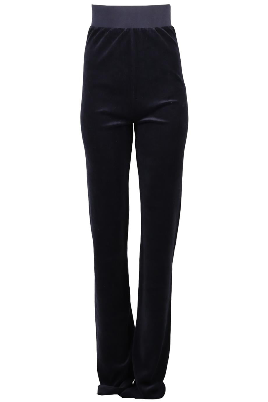 VETEMENTS + JUICY COUTURE VELVET WIDE LEG PANTS MEDIUM