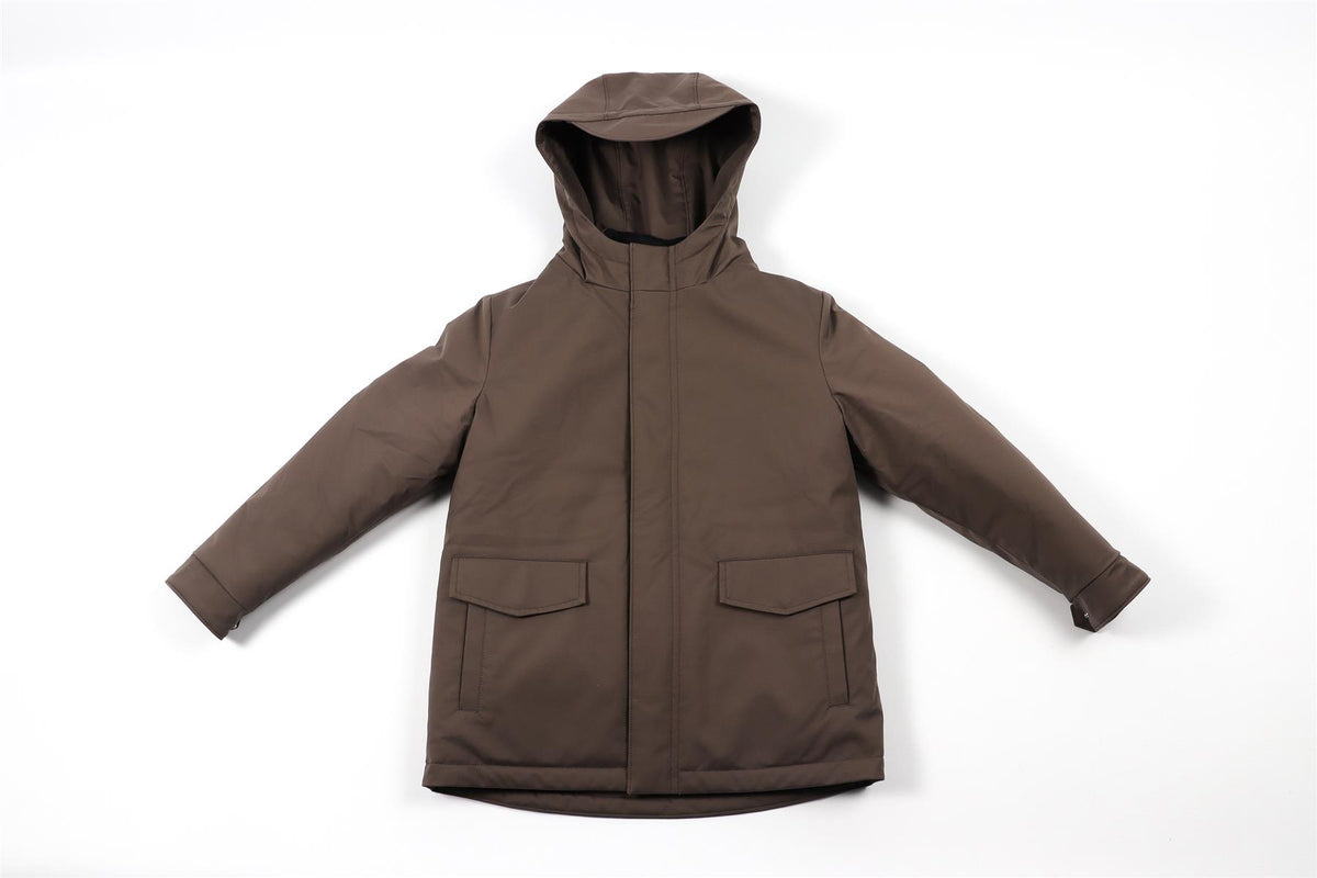 LORO PIANA GREEN KIDS BOYS COAT 6 YEARS